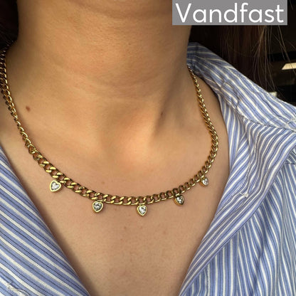 Annebrauner Panzer Heart Necklace