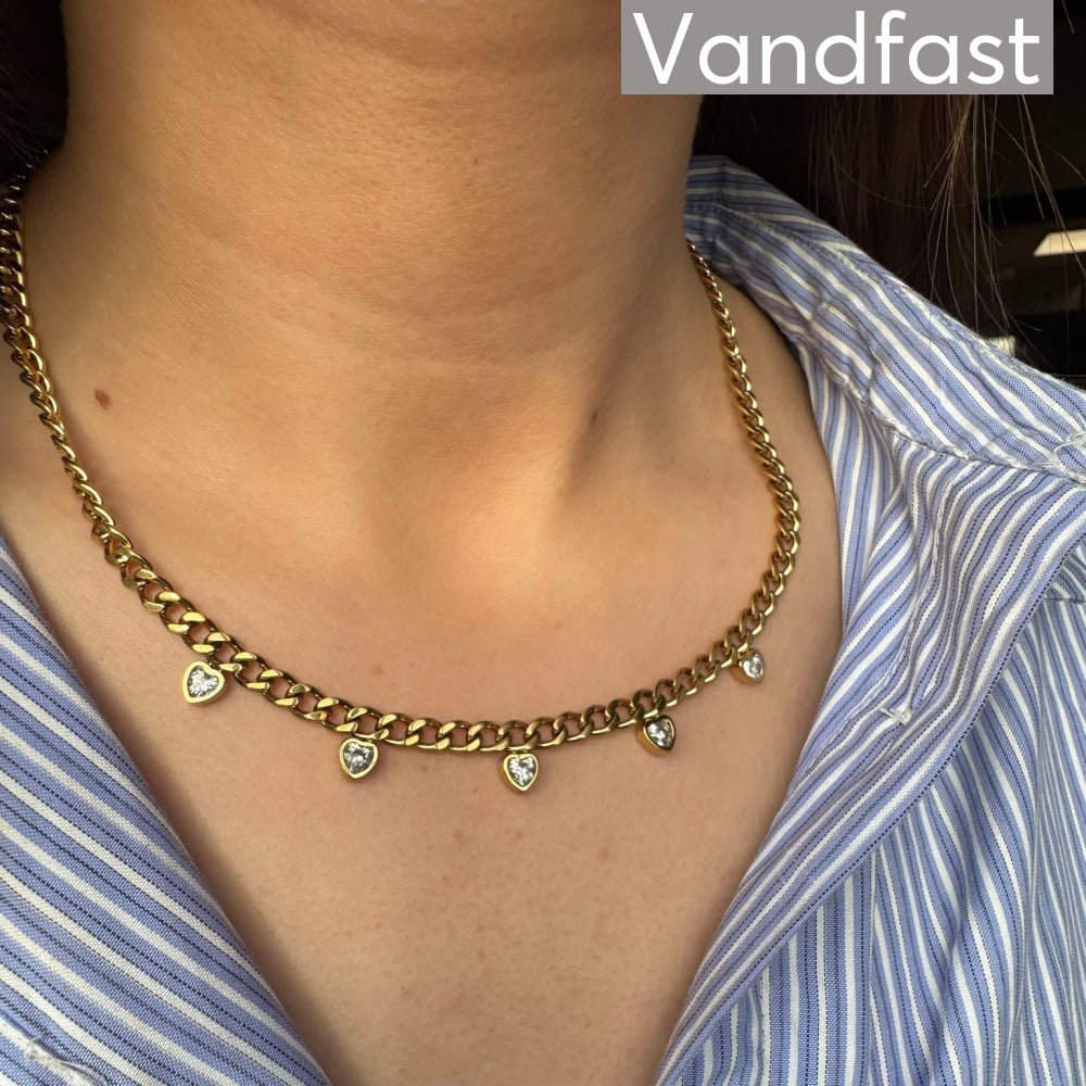 Annebrauner Panzer Heart Necklace
