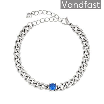 Annebrauner Panzer Sapphire Blue Bracelet
