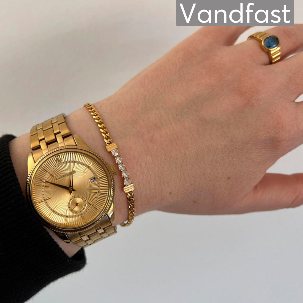 Annebrauner Panzer Tennis Clear Bracelet