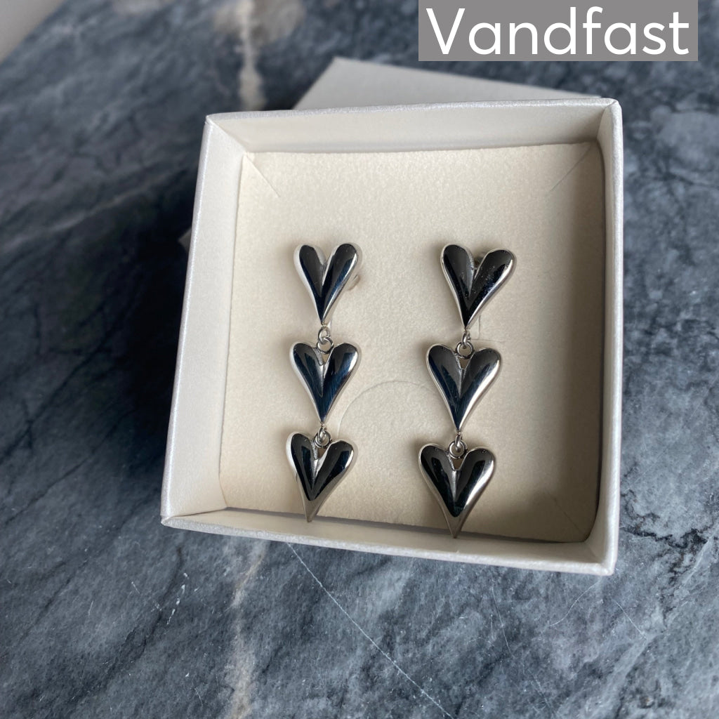 ANNEBRAUNER Paris Heart Øreringe - Ørering