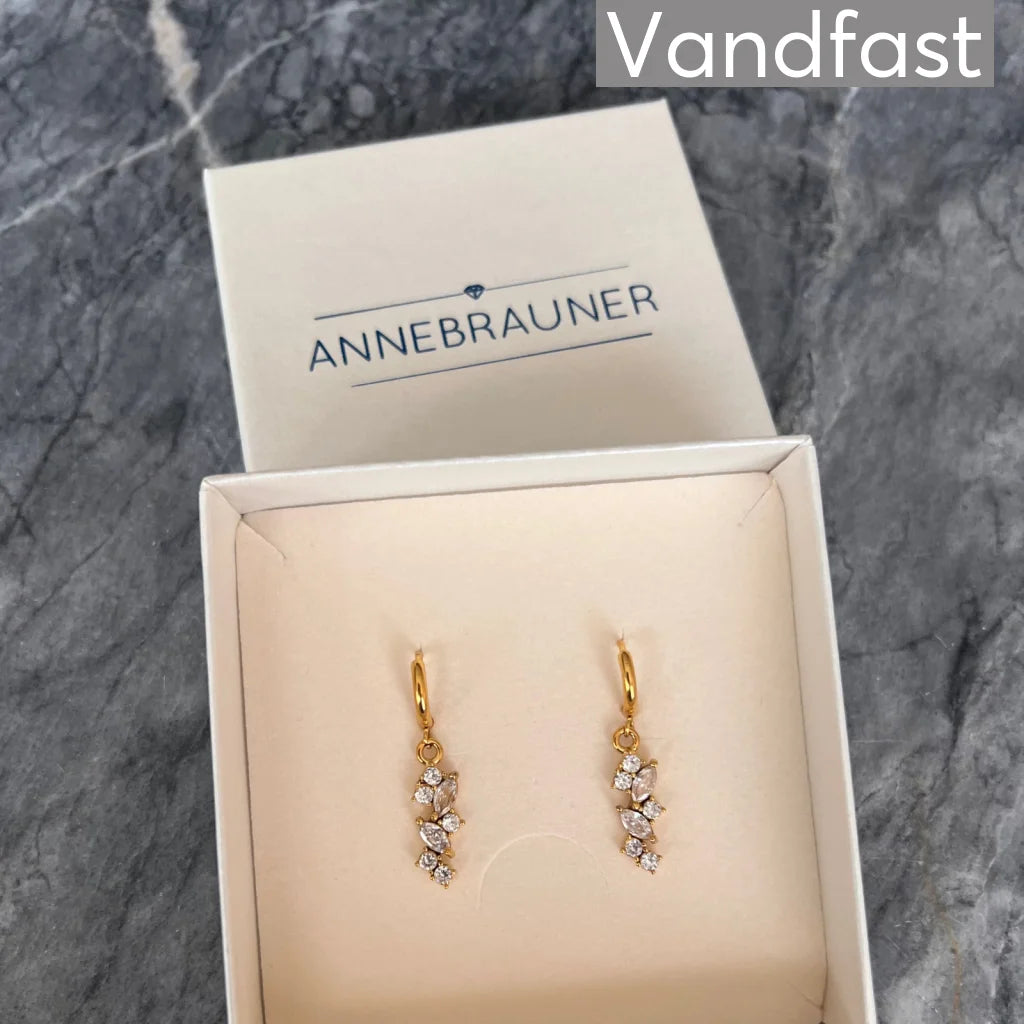 ANNEBRAUNER Party Princess Øreringe 18K Guldbelagt - Ørering