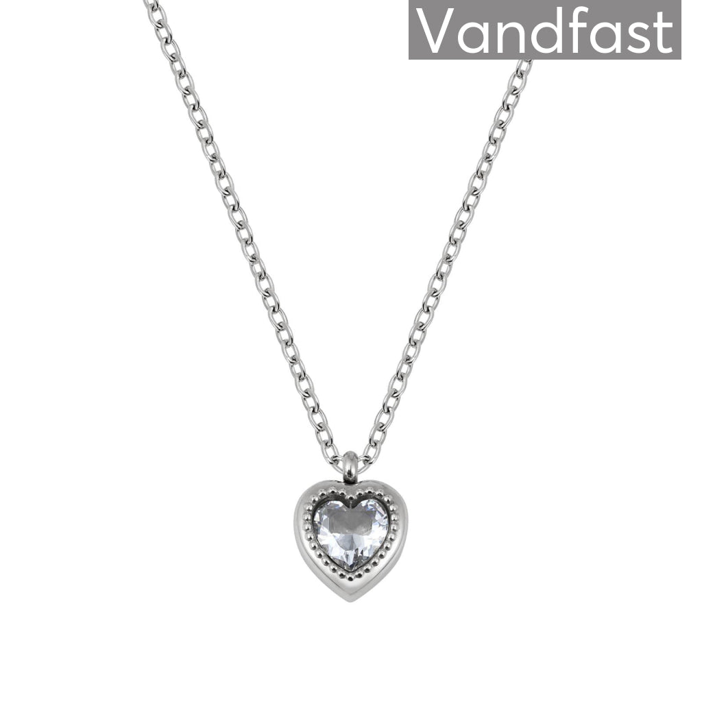 Annebrauner Passion Heart Necklace Clear