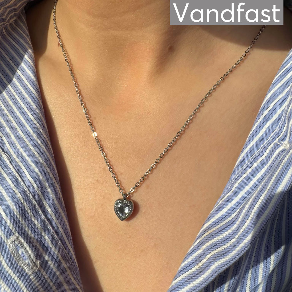 Annebrauner Passion Heart Necklace Clear