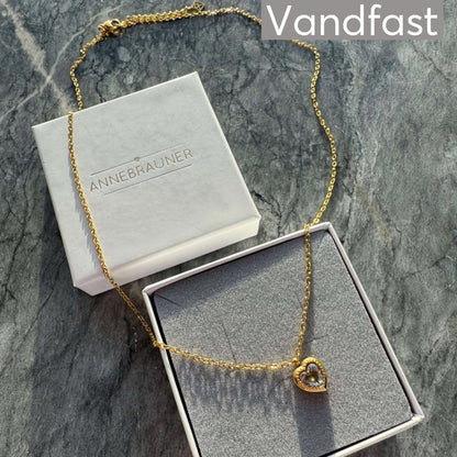Annebrauner Passion Heart Necklace Clear