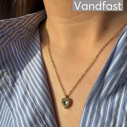 Annebrauner Passion Heart Necklace Clear
