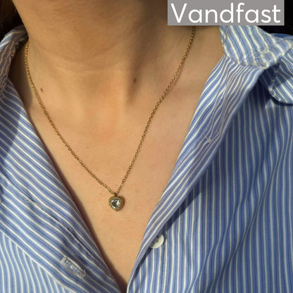 Annebrauner Passion Heart Necklace Clear