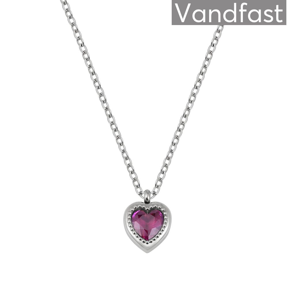 Annebrauner Passion Heart Necklace Rose