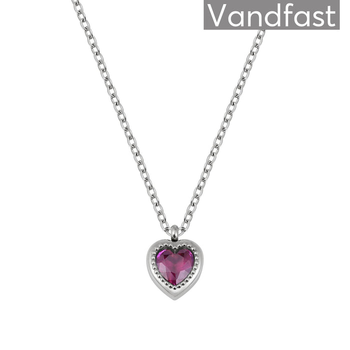 Annebrauner Passion Heart Necklace Rose
