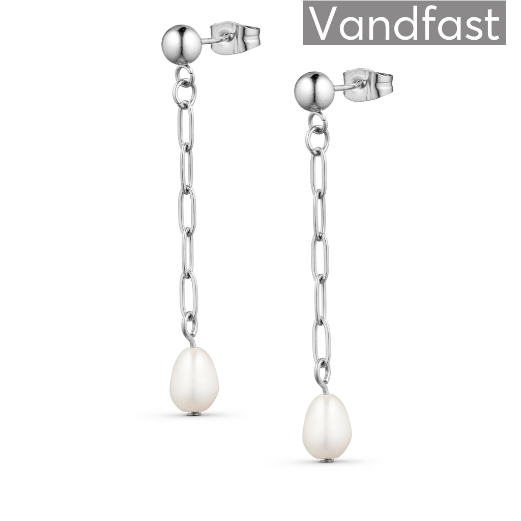 Annebrauner Pearl Link Earrings