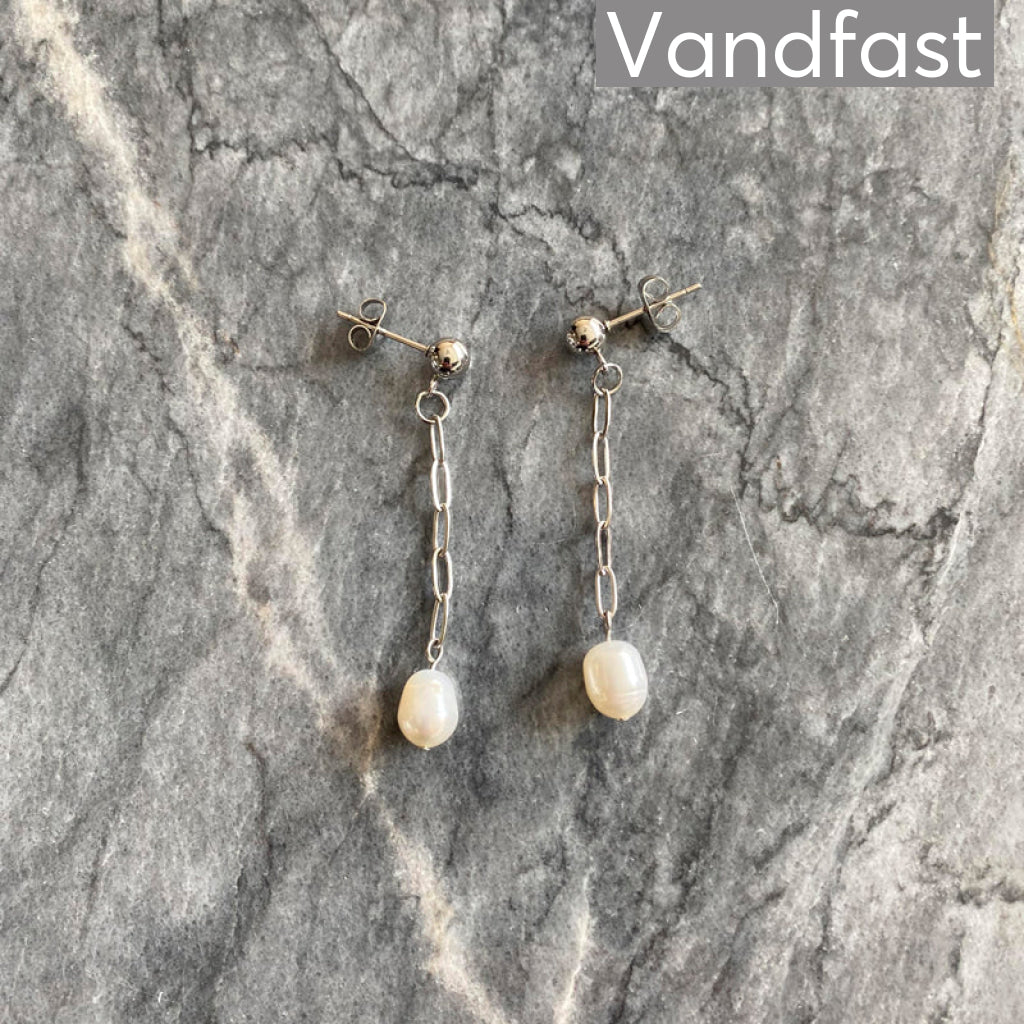Annebrauner Pearl Link Earrings