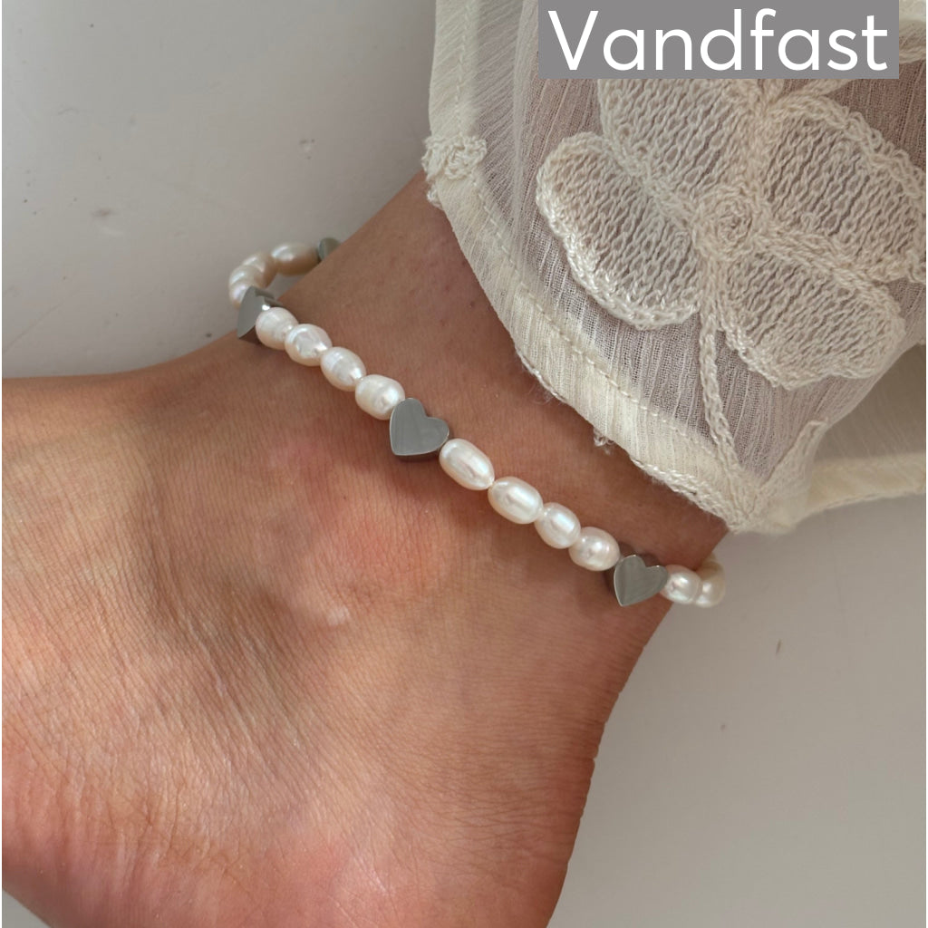 ANNEBRAUNER Pearl Love Ankelkæde - ankelkæde