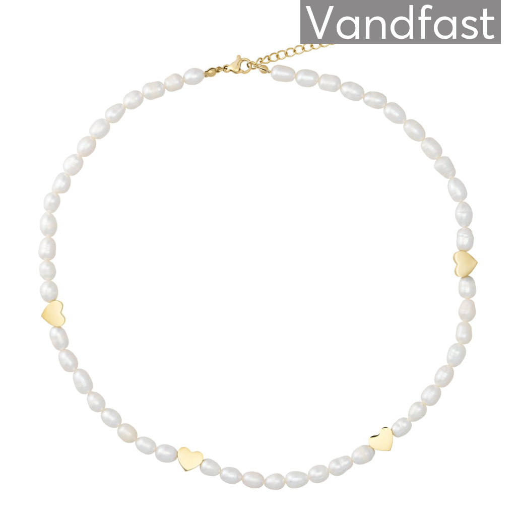 Annebrauner Pearl Love Necklace