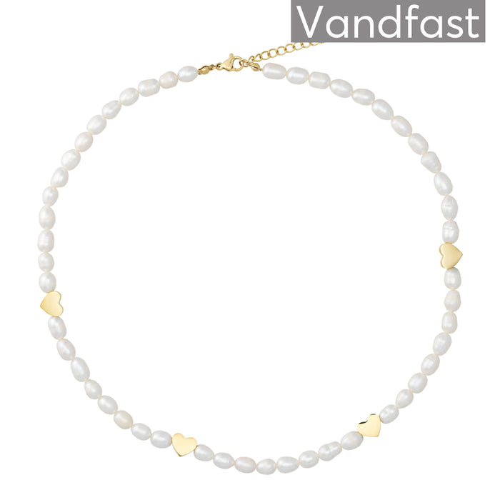 Annebrauner Pearl Love Necklace