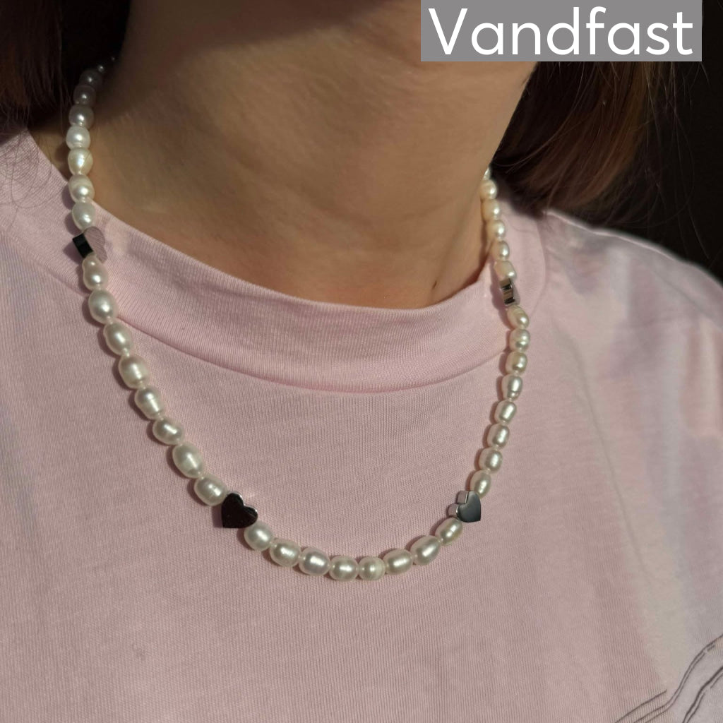 ANNEBRAUNER Pearl Love Necklace