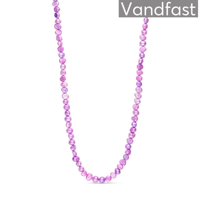 ANNEBRAUNER Pearl Purple Halskæde 18K Guldbelagt