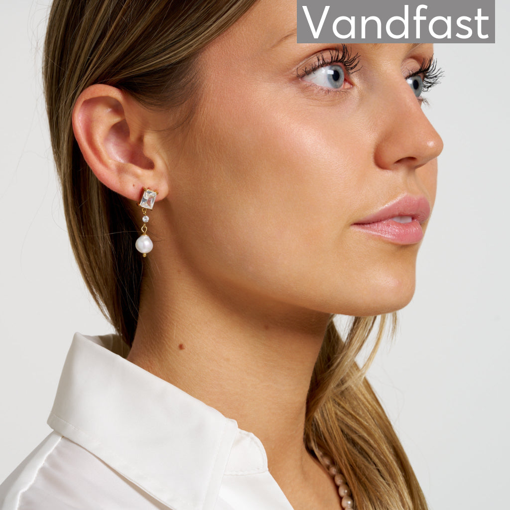 ANNEBRAUNER Pearl Queen Øreringe 18K Guldbelagt