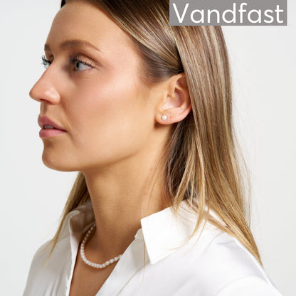 ANNEBRAUNER Pearl Studs Øreringe 18K Guldbelagt