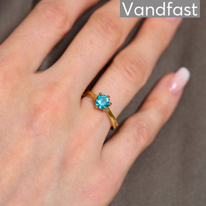 Annebrauner Princess Ring Aqua Blue