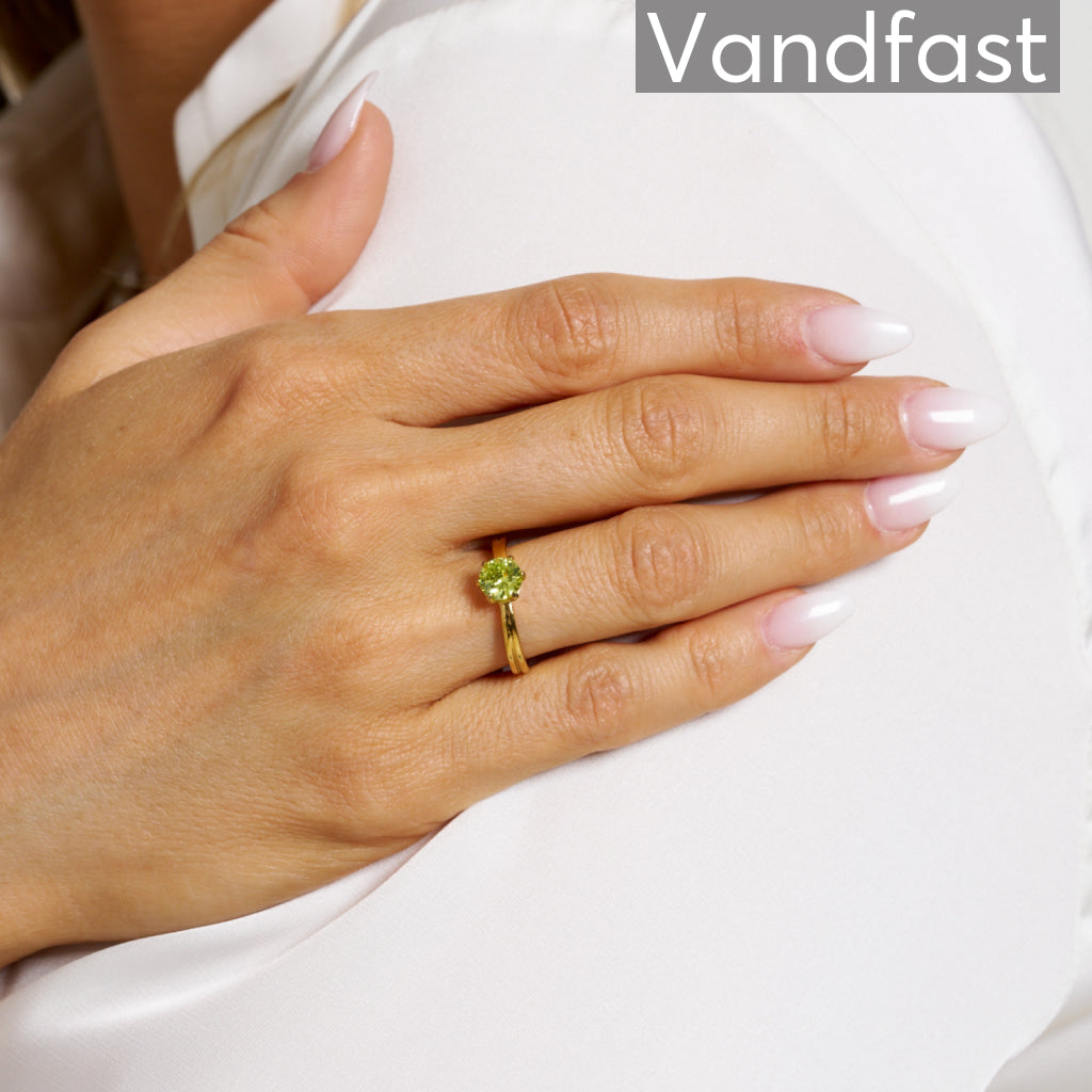 ANNEBRAUNER Princess D-Apple Ring 18K Guldbelagt