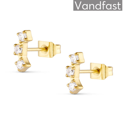 ANNEBRAUNER Princess Line Ørestikker 18K Guldbelagt - Ørering