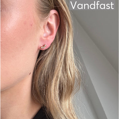 ANNEBRAUNER Princess Line Ørestikker 18K Guldbelagt - Ørering