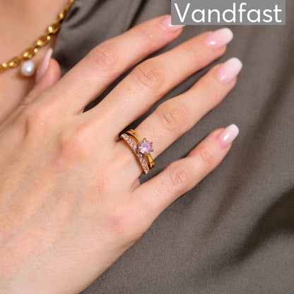 Annebrauner Princess Ring Pink