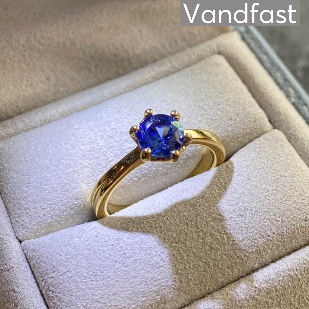 Annebrauner Princess Ring Sapphire Blue