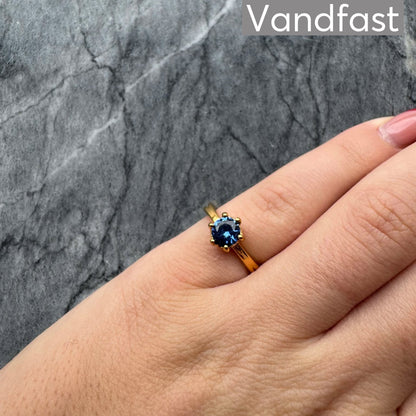ANNEBRAUNER Princess Ring Sapphire Blue