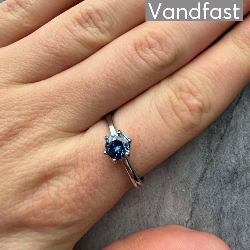 ANNEBRAUNER Princess Ring Sapphire Blue