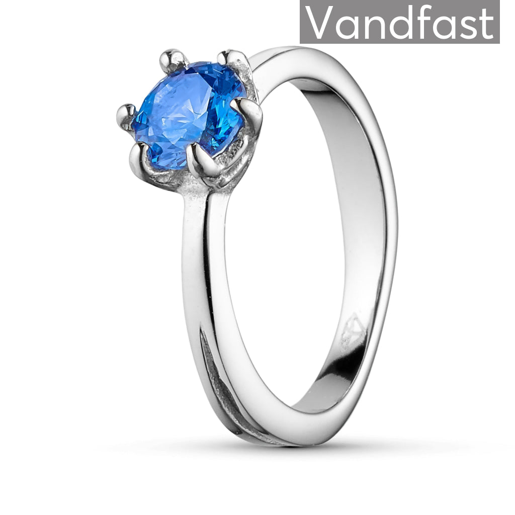 ANNEBRAUNER Princess Ring Sapphire Blue