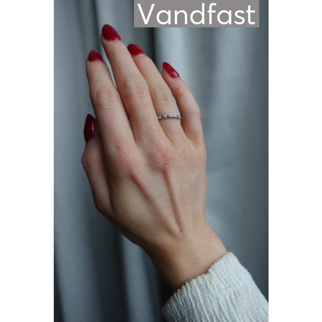 ANNEBRAUNER Side Multicolor Ring Ring