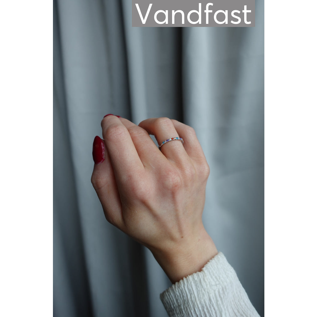 ANNEBRAUNER Side Multicolor Ring Ring