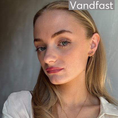 ANNEBRAUNER Silk Bow Øreringe 18K Guldbelagt - Ørering