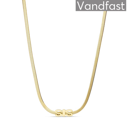 ANNEBRAUNER SIS Snake Halskæde 18K Guldbelagt