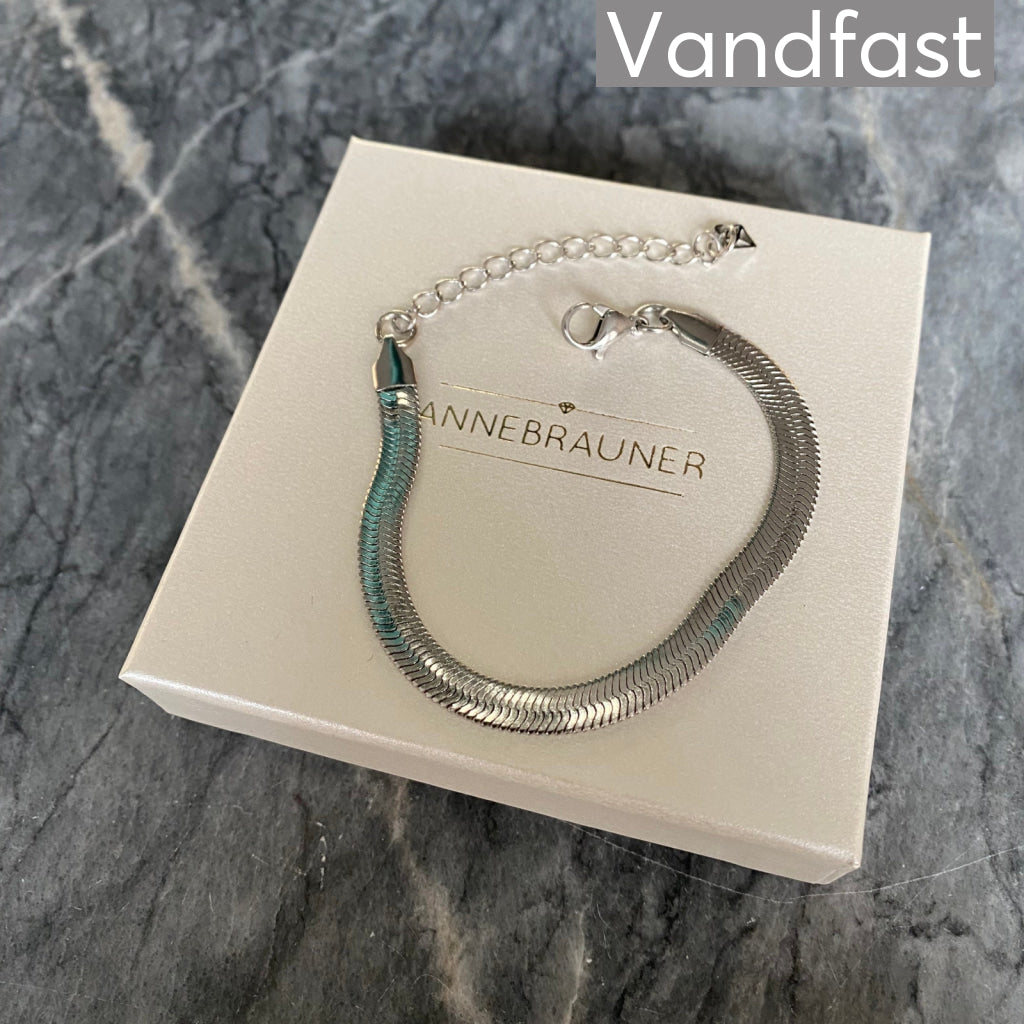 ANNEBRAUNER Snake Armbånd 6 mm