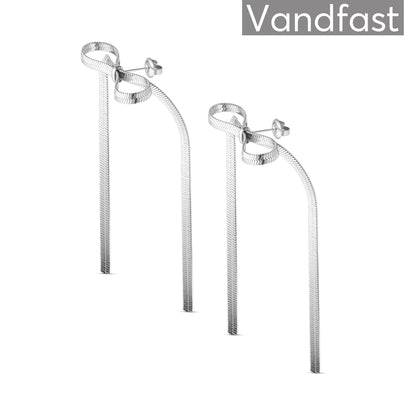 ANNEBRAUNER Snake Bow Earrings