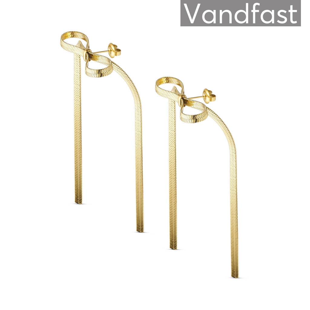 ANNEBRAUNER Snake Bow Earrings