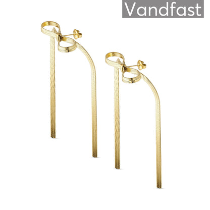 ANNEBRAUNER Snake Bow Earrings