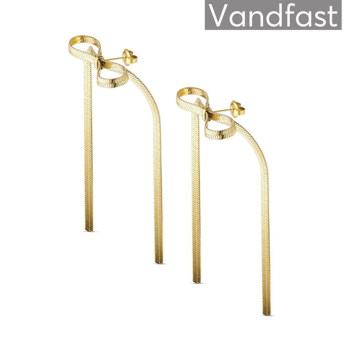 ANNEBRAUNER Snake Bow Earrings