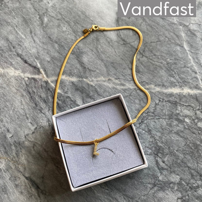 Annebrauner Snake Letter Necklace L