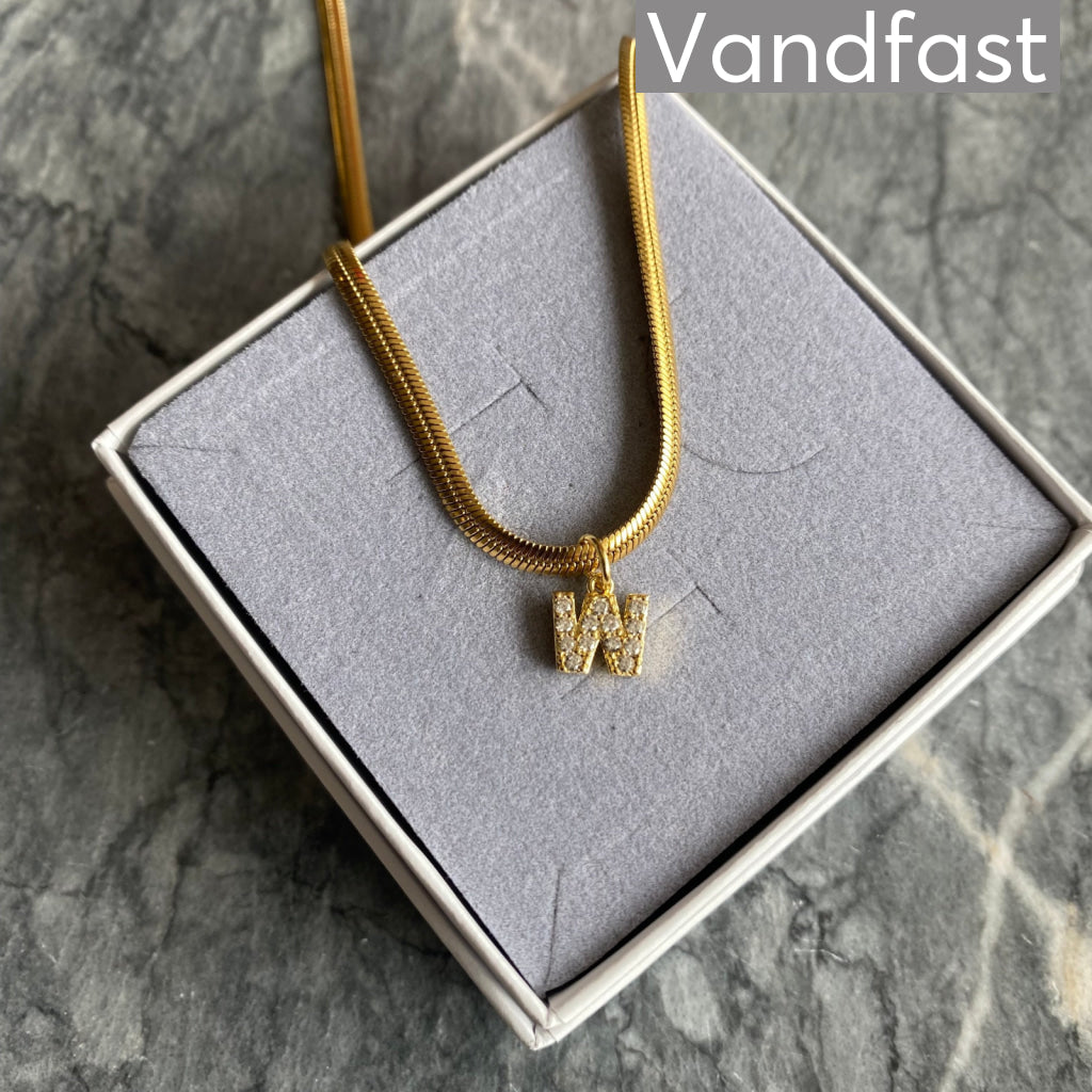Annebrauner Snake Letter Necklace W