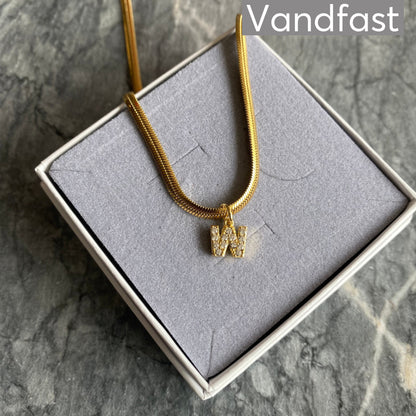 Annebrauner Snake Letter Necklace W