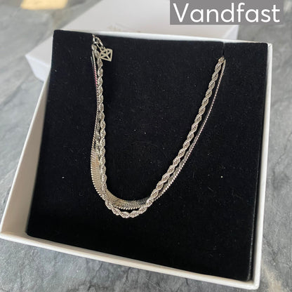 ANNEBRAUNER Snake Swirl Mix Halskæde