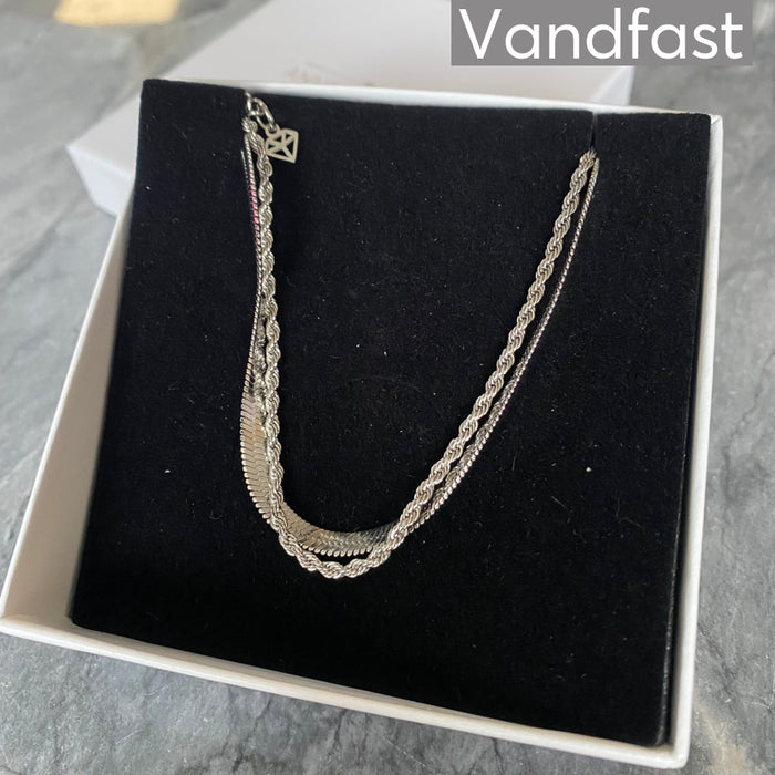 ANNEBRAUNER Snake Swirl Mix Halskæde