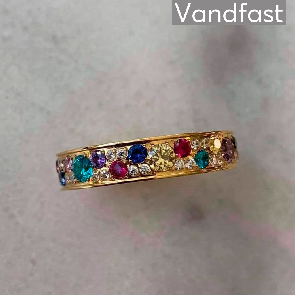 Annebrauner Multicolor Sparkling Ring