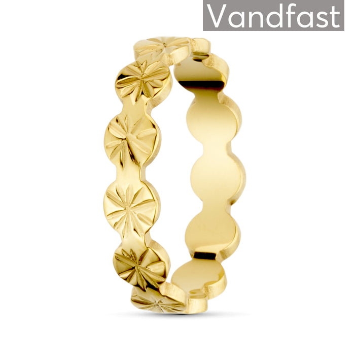 ANNEBRAUNER Sun Burst Flower Ring