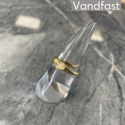 ANNEBRAUNER Sun Burst Heart Ring