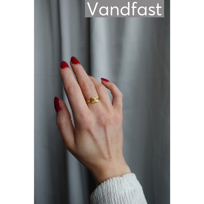 ANNEBRAUNER Sun Burst Ring 18K Guldbelagt