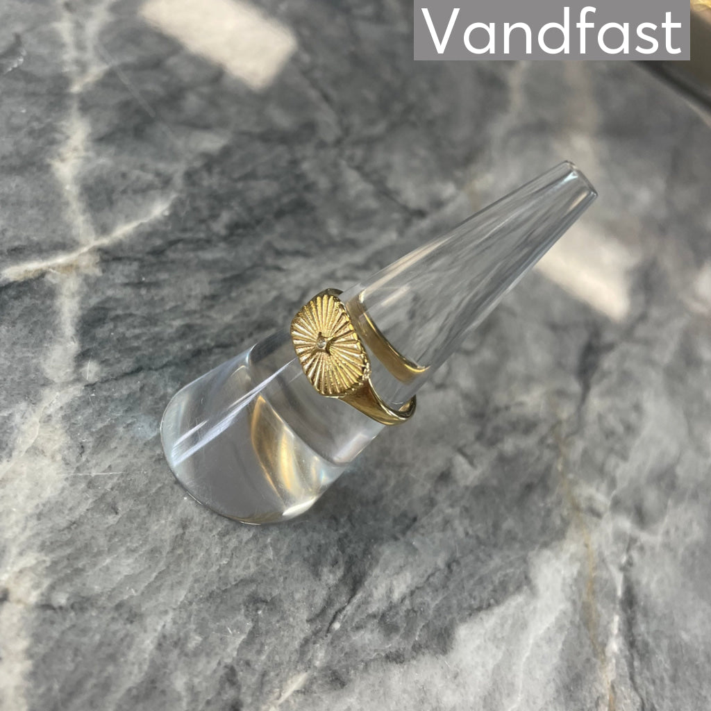 ANNEBRAUNER Sun Burst Zirconia Ring